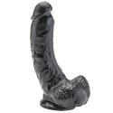 Duże dildo Get Real Black 8'' Duże dildo Get Real Black 8''