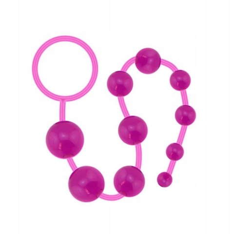 G.Flex żelowy sznur kulek pink G.Flex żelowy sznur kulek pink
