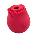 Masażer łechtaczki. Ssąca róża 10 wibracji, ssania. Red Rose Masażer łechtaczki. Ssąca róża 10 wibracji, ssania. Red Rose