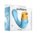 Masażer z wibracjami do łechtaczki, seks oralny, ssie. Royal Blue