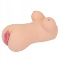 Masturbator z piersiami, waginą i anusem. Tułów kobiety. Clara Onahole