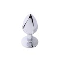 Metal Butt Plug Blue rozmiar S Metal Butt Plug Blue rozmiar S