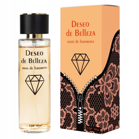Perfumy damskie. Bogaty bukiet zapachowy. Uwodzi. Deseo de Belleza 50 ml. Perfumy damskie. Bogaty bukiet zapachowy. Uwodzi. Deseo de Belleza 50 ml.