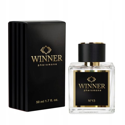 Perfumy męskie WINNER N°13 z białym piżmem. Mocny podniecający zapach Perfumy męskie WINNER N°13 z białym piżmem. Mocny podniecający zapach