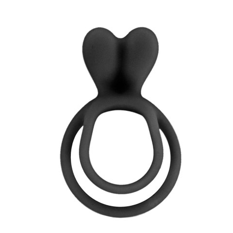 Pierścień Double Cockring Black Pierścień Double Cockring Black