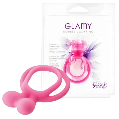 Pierścień Double Cockring Pink Pierścień Double Cockring Pink