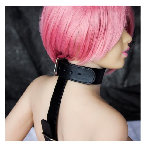 Uprząż Collar With Restraints Adjustable Black