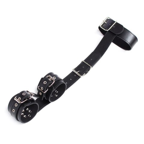 Uprząż Collar With Restraints Adjustable Black Uprząż Collar With Restraints Adjustable Black