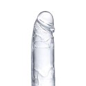 WITH BALLS dildo z jądrami na przyssawce 15,5 cm