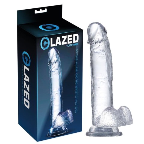 WITH BALLS dildo z jądrami na przyssawce 15,5 cm WITH BALLS dildo z jądrami na przyssawce 15,5 cm