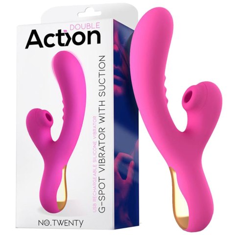 Wibrator ze stymulatorem No.Twenty G-Spot Vibrator With Suction. Wibrator ze stymulatorem No.Twenty G-Spot Vibrator With Suction.