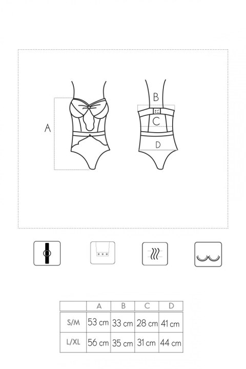 Body Finasan Rissarin Collection rozmiar - S/M Body Finasan Rissarin Collection rozmiar - S/M