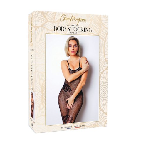 Bodystocking damskie, podniecające z otwartym krokiem CM-92617