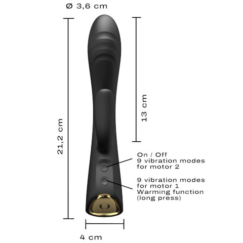 Flexi Rabbit Black Flexi Rabbit Black