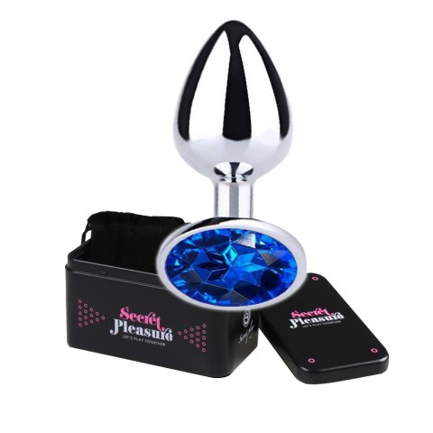 Metal Butt Plug Blue™ M | Styl • Elegancja • Zmysłowość Metal Butt Plug Blue™ M | Styl • Elegancja • Zmysłowość