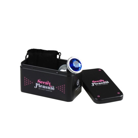 Metal Butt Plug Blue™ M | Styl • Elegancja • Zmysłowość Metal Butt Plug Blue™ M | Styl • Elegancja • Zmysłowość