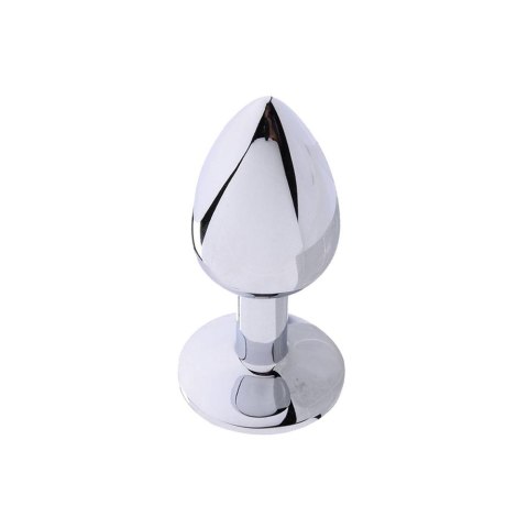 Metal Butt Plug Red rozmiar S Metal Butt Plug Red rozmiar S