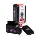Metal Butt Plug Red rozmiar S