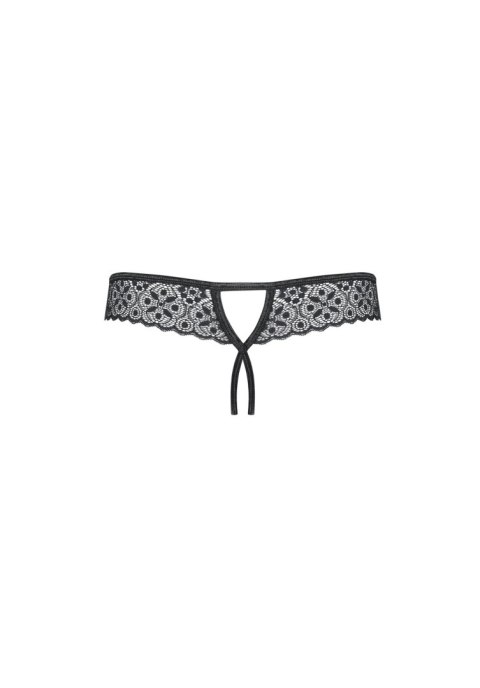 Shibu stringi otwarte czarne L/XL Shibu stringi otwarte czarne L/XL