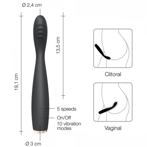 Silikonowy wibrator G-Slim Silikonowy wibrator G-Slim
