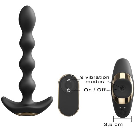 Sonda analna kulkowa z wibracjami. Silikonowa Flexi Balls Sonda analna kulkowa z wibracjami. Silikonowa Flexi Balls