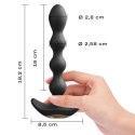 Sonda analna kulkowa z wibracjami. Silikonowa Flexi Balls