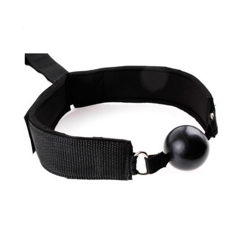 Uprząż z kneblem Gag Ball With Hand Cuff Uprząż z kneblem Gag Ball With Hand Cuff