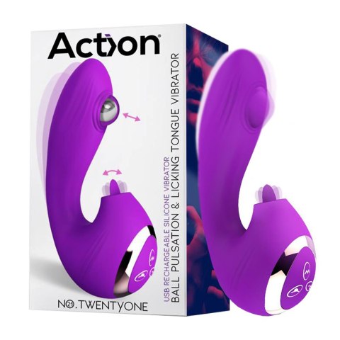 Wibrator stymulujący z kulką No. TwentyOne Vibrator Wibrator stymulujący z kulką No. TwentyOne Vibrator
