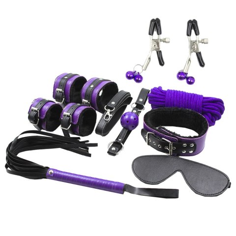 Zestaw akcesoriów Bondage Kit Purple Zestaw akcesoriów Bondage Kit Purple