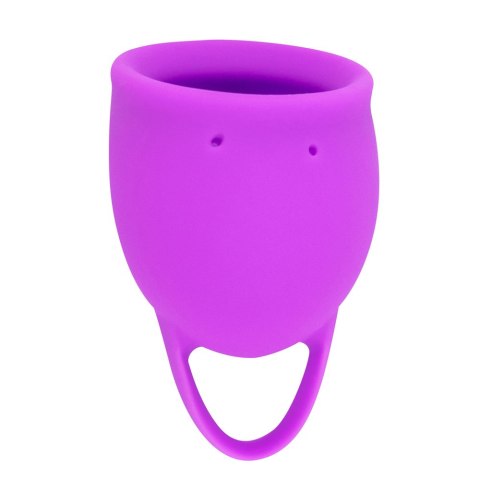 Kubeczek menstruacyjny z silikonu z pętelką. Idealny na basen Tulip 15 Kubeczek menstruacyjny z silikonu z pętelką. Idealny na basen Tulip 15