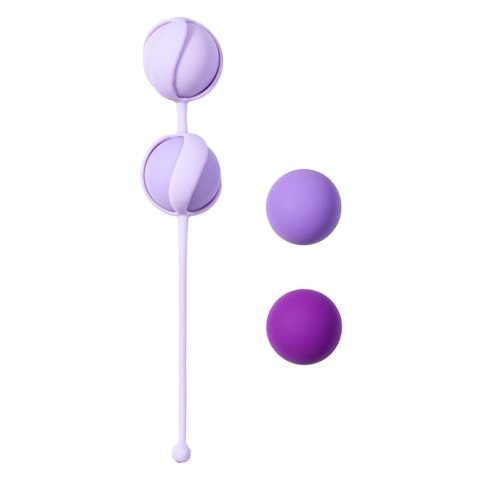 Kulki do pochwy, mięśnie Kegla. 4 kuleczki o różnej wadze. Valkyrie Purple Kulki do pochwy, mięśnie Kegla. 4 kuleczki o różnej wadze. Valkyrie Purple