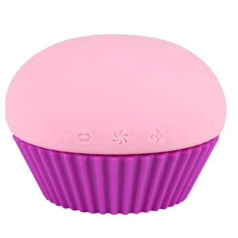 Masażer intymny dla kobiet z wibracjami i ssaniem. Magic Cupcake Masażer intymny dla kobiet z wibracjami i ssaniem. Magic Cupcake