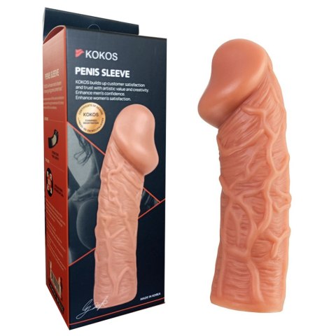Przedłużka penisa pogrubia i wydłuża. Stymulacja - Penis Sleeve PS 001 L Przedłużka penisa pogrubia i wydłuża. Stymulacja - Penis Sleeve PS 001 L