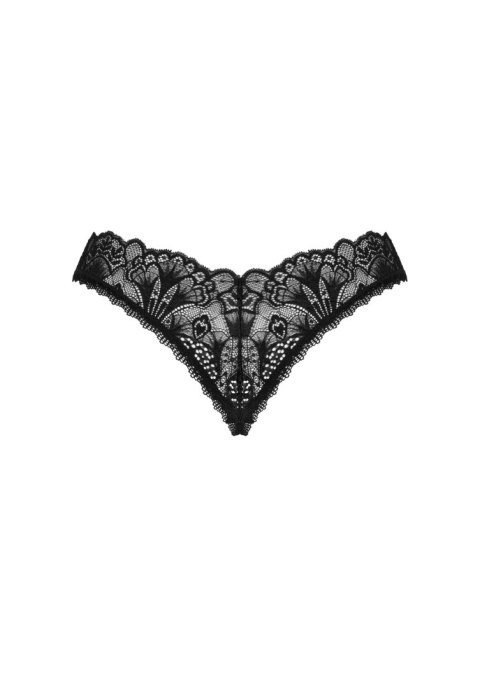 Seksowne otwarte stringi Donna M/L z delikatnej koronki od Obsessive. Seksowne otwarte stringi Donna M/L z delikatnej koronki od Obsessive.
