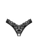 Seksowne otwarte stringi Donna M/L z delikatnej koronki od Obsessive.