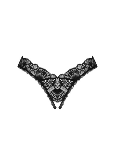 Seksowne otwarte stringi Donna M/L z delikatnej koronki od Obsessive. Seksowne otwarte stringi Donna M/L z delikatnej koronki od Obsessive.
