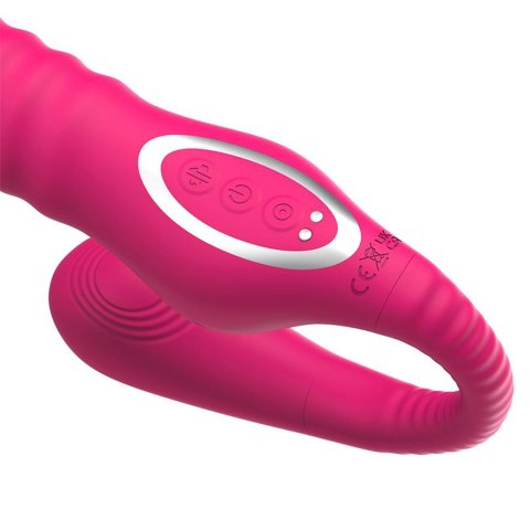 Silikonowy strap-on z wibracjami i pulsacjami. Mocna stymulacja. Silikonowy strap-on z wibracjami i pulsacjami. Mocna stymulacja.