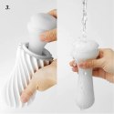 Tenga™ – Flex Fizzy Green | Spiralny Masturbator Wielokrotnego Użytku