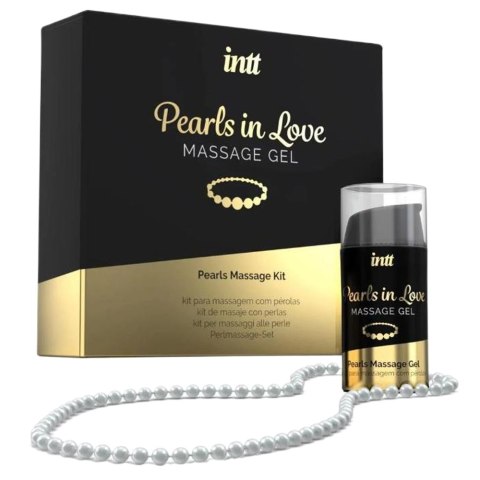 Sznur pereł z żelem silikonowym w pięknym opakowaniu. Prezent. Pearls In Love. Sznur pereł z żelem silikonowym w pięknym opakowaniu. Prezent. Pearls In Love.