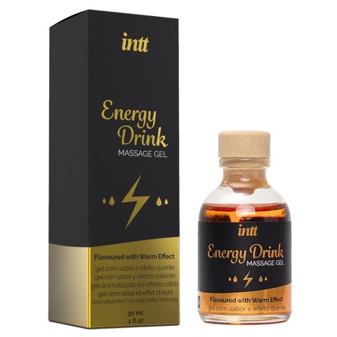 Żel do masażu dla kobiet i mężczyzn. Smakowy i rozgrzewający. Energy Drink Massage Gel. Żel do masażu dla kobiet i mężczyzn. Smakowy i rozgrzewający. Energy Drink Massage Gel.