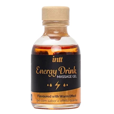 Żel do masażu dla kobiet i mężczyzn. Smakowy i rozgrzewający. Energy Drink Massage Gel. Żel do masażu dla kobiet i mężczyzn. Smakowy i rozgrzewający. Energy Drink Massage Gel.