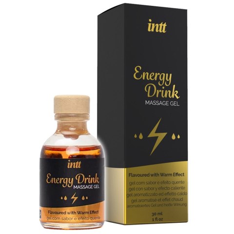 Żel do masażu dla kobiet i mężczyzn. Smakowy i rozgrzewający. Energy Drink Massage Gel. Żel do masażu dla kobiet i mężczyzn. Smakowy i rozgrzewający. Energy Drink Massage Gel.