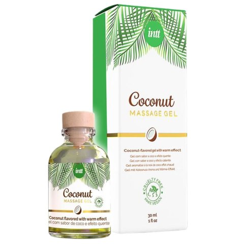 Żel do masażu i seksu oralnego. Massage Gel Coconut Vegan 30 ml. Żel do masażu i seksu oralnego. Massage Gel Coconut Vegan 30 ml.