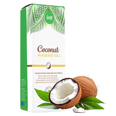 Żel do masażu i seksu oralnego. Massage Gel Coconut Vegan 30 ml. Żel do masażu i seksu oralnego. Massage Gel Coconut Vegan 30 ml.