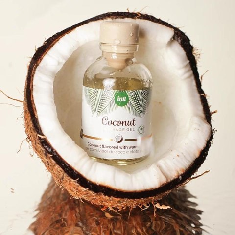 Żel do masażu i seksu oralnego. Massage Gel Coconut Vegan 30 ml. Żel do masażu i seksu oralnego. Massage Gel Coconut Vegan 30 ml.
