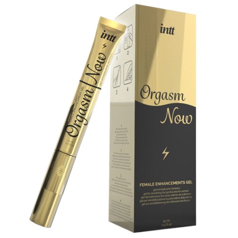 Żel stymulujący łechtaczkę z końcówką z wibracjami. Orgasm Now. Żel stymulujący łechtaczkę z końcówką z wibracjami. Orgasm Now.