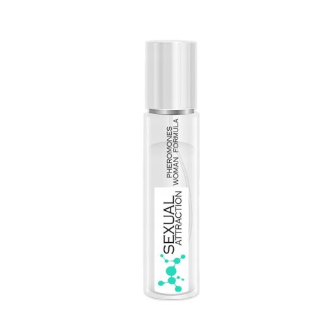 Zmysłowy zapach dla kobiet. Feromony na randkę. Sexual Attraction Woman 15 ml. Zmysłowy zapach dla kobiet. Feromony na randkę. Sexual Attraction Woman 15 ml.