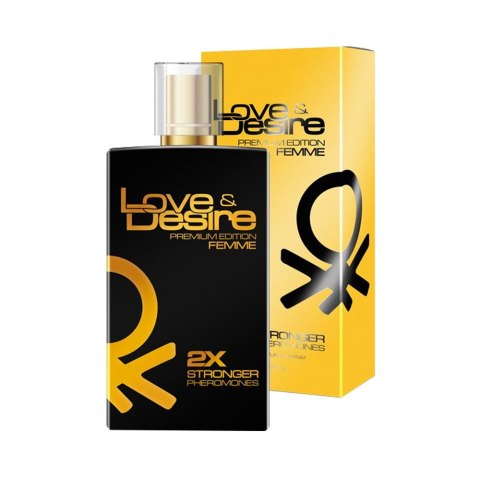 Zmysłowy zapach podkreślający kobiecość. Perfumy dla kobiet Love&Desire Gold 100 ml. Zmysłowy zapach podkreślający kobiecość. Perfumy dla kobiet Love&Desire Gold 100 ml.