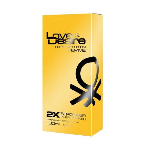 Zmysłowy zapach podkreślający kobiecość. Perfumy dla kobiet Love&Desire Gold 100 ml. Zmysłowy zapach podkreślający kobiecość. Perfumy dla kobiet Love&Desire Gold 100 ml.