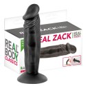 Dildo na przyssawce, kształt penisa z żyłami, realistyczny. Zack 16 cm